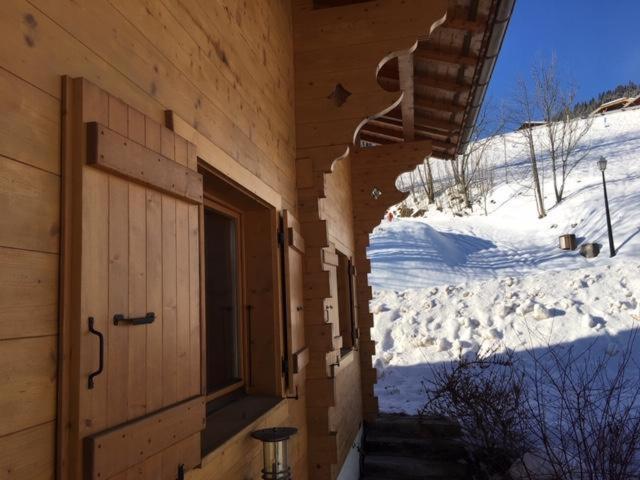 Chalet Nicole La Cote d'Arbroz Exteriör bild